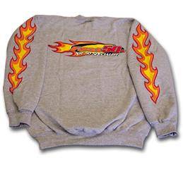 Flame crewneck cheap